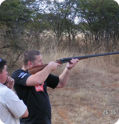 team building clay pigeon shooting