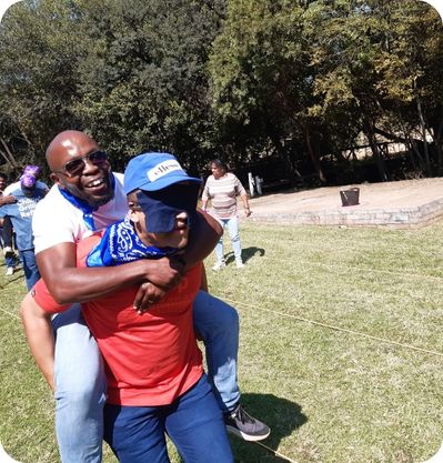 piggy back for team building
