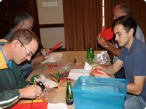 rocket launch team building