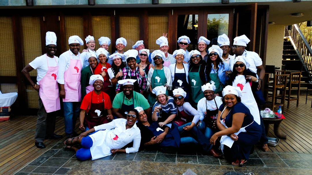 Group photo of team building