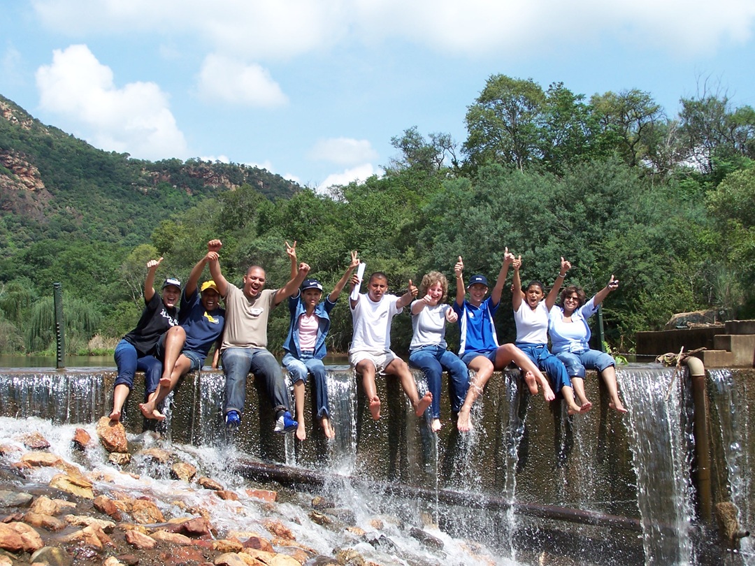 Group photo of team building